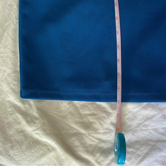 Teal Y2K Mini Dress - Picture 5 of 8